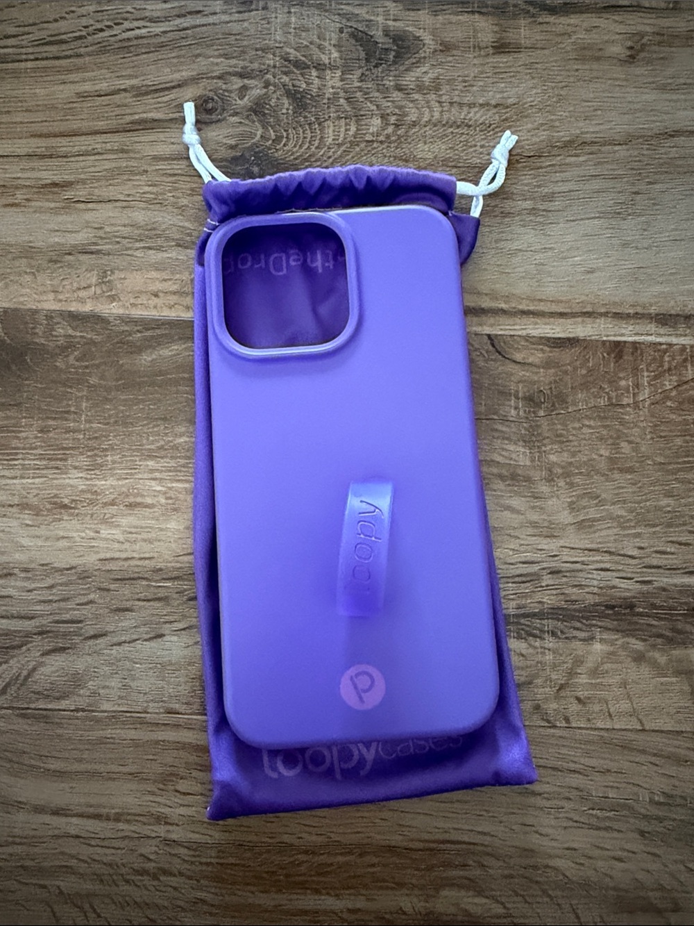 iPhone 15 pro max NEW Purple Loopy Phone Case